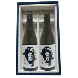 日本酒 正規特約店 青木酒造　雪男　本醸造　720ml　2本化粧箱付
