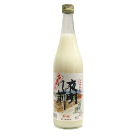 【楽天1位】 ■日本酒 正規特約　限定流通商品 長野県 小野酒造店 夜明け前 冬季限定 人気のにごり酒 夜明け前　にごり生酒　720ml※にごり生 　12月の詰めからグリーン瓶になります・