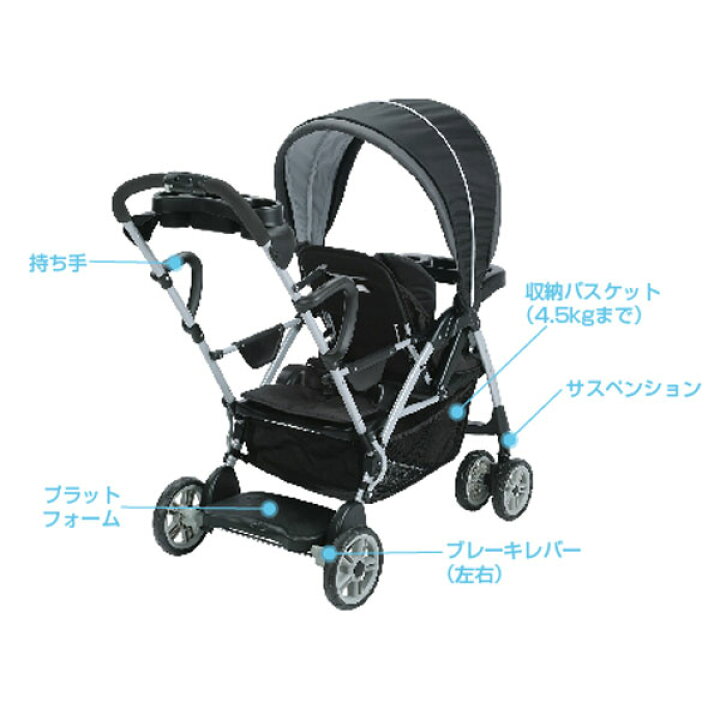 楽天市場】ディズニーランドで大活躍♪【GRACO】ベビーカーグレコ 