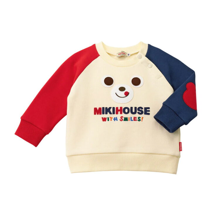 楽天市場】在庫限り！【MIKIHOUSE】ミキハウス顔ドントレーナーサイズ 