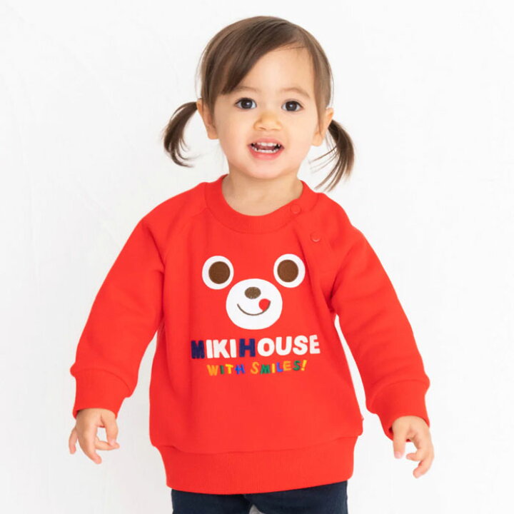 楽天市場】在庫限り！【MIKIHOUSE】ミキハウス顔ドントレーナーサイズ 