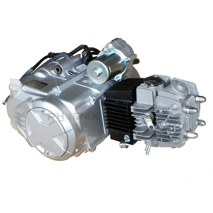 楽天市場】エンジン 本体 125cc ZONGSHEN セル 3速 バック ノー 