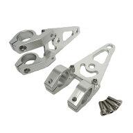 ヘッドライトステー ブラケット 26mm モンキー アルミ製 削り出し フロントフォーク