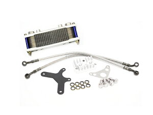 オイル クーラー セット 多段 青 ATV バギー モンキー ゴリラ