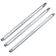 タイヤレバー 500mm 約50cm 銀 3本セット 自動車 バイク パンク修理 タイヤ交換工具 クロムバナジウム鋼 …
