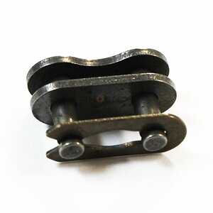 チェーンクリップ 黒 1個 クリップジョイント チェーン クリップ 420 ATV バギー トライク バイク 等 汎用
