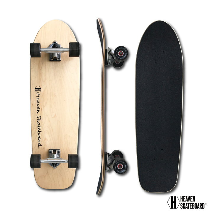 楽天市場】HEAVEN ロングスケートボード 35×10 スワミス35 SWAMIS  