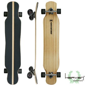 ロングスケートボード HEAVEN Peter Ride 46インチ 約116.8×22.8センチ ダンシングスタイル！高品質ロングスケートボード ヘブン ピーターライド46インチ スノボサーフィンのオフトレ ロング スケボー ロンスケ サーフスケート クルーザーデッキ デッキ スノーボード