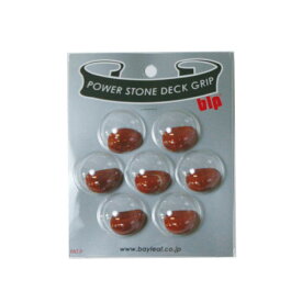 スノーボード デッキパッド 7個入 滑り止め ストンプパッド スノボ スタッド グリップパッド カップグリップ デッキグリップ パワーストーン 天然石 POWER STONE DECK GRIP