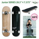 スケートボードスケートコンプリートVitamin 28.5×7.375 HEAVEN JUNIOR SKATE COMPLETEヘブン ジュニア用スケボーハイス...