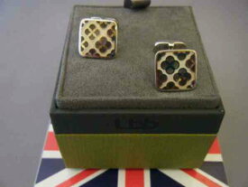 【楽ギフ_包装】カフス カフリンクス Cufflinks メンズ 紳士 英国製 LondonBadge&Button ロンドンバッジ＆ボタン社 249C L309