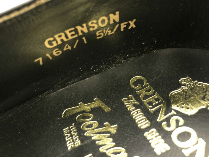 楽天市場】英国製靴 旧旧ロゴ希少ヴィンテージ グレンソンGrenson 51 