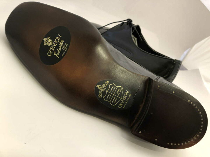 楽天市場】英国製靴 旧旧ロゴ希少ヴィンテージ グレンソンGrenson 51 