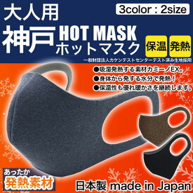 暖かいマスク ヒートマスク ホットマスク 洗えるマスク 日本製 温感マスク 長期抗菌継続 大きめ 普通サイズ 男女兼用 吸湿発熱 あったかマスク 2枚入 大人用 ウレタン ブラック グレー ブラウン 制菌 インフルエンザ対策 あす楽 送料無料
