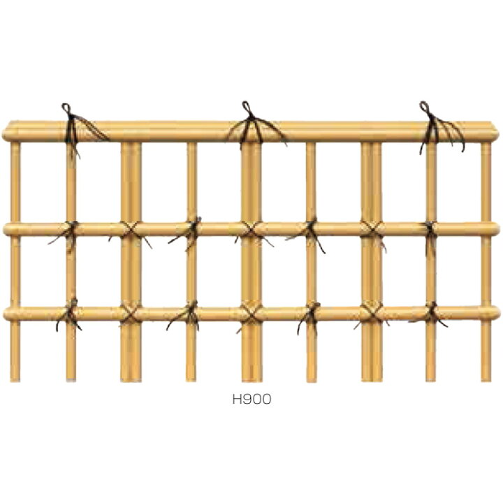 楽天市場】金閣寺垣人工竹フェンスW(幅)1720mm×H(高さ)900mm 送料無料 