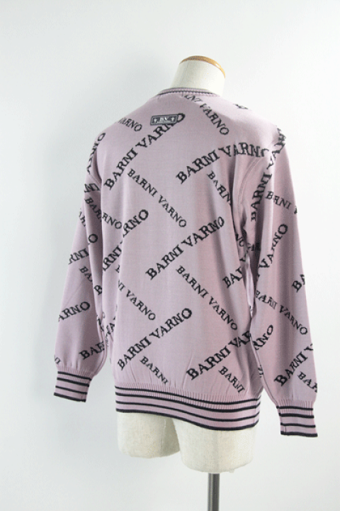 BARNI VARNO ピンク ニットセーター BARNI VARNO マルチカラー