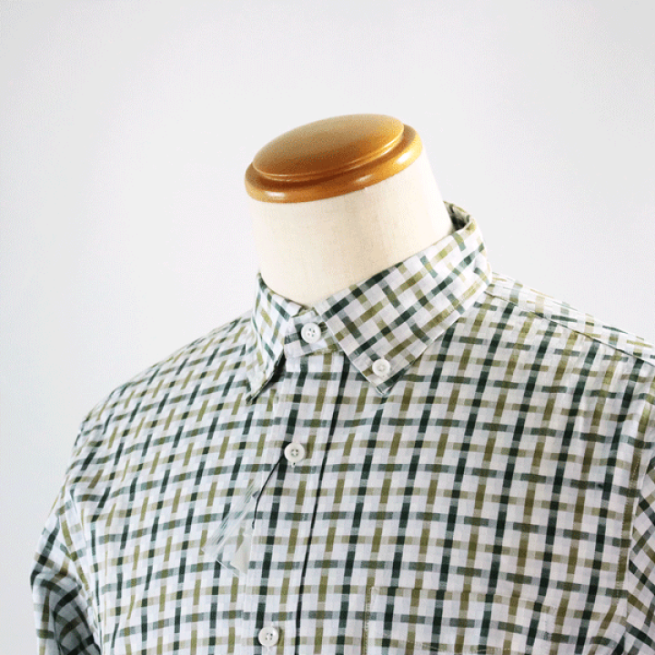 日本ファストファッション通販サイト 街の洋服屋フタバ 長袖チェックシャツ サンタフェ 52サイズ 426 55 52 メンズ カジュアル 春夏 服 Santafe 40代 50代 60代 あす楽 カジュアル プレゼント ギフト 予約販売 Fisio Cr