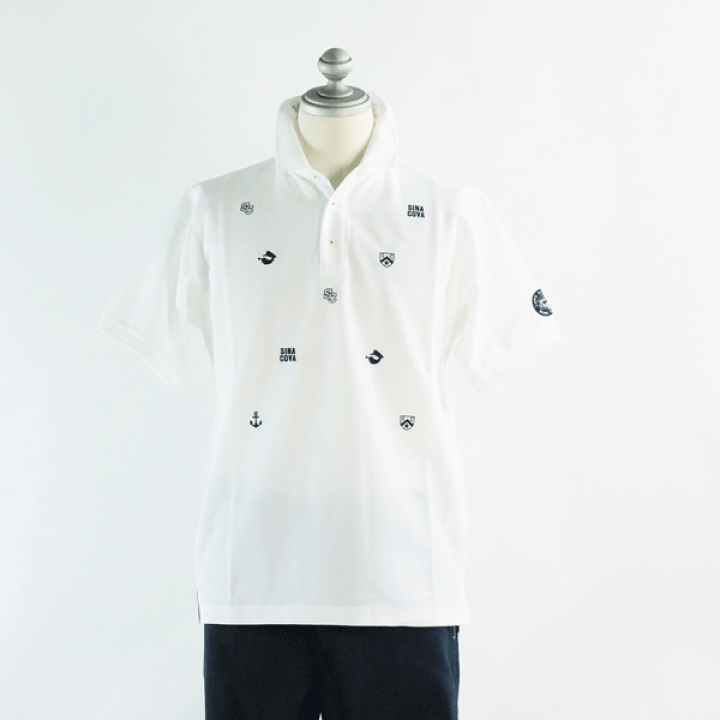 21150530-100-Ｌ　シナコバ半袖ポロ 23150530-290-Lシナコバポロ半袖