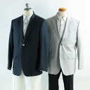 ゲラン シルクジャケット 46-50サイズ 8210-6092 春 夏 JK 涼しい メンズ 上着 紳士服 ブレザー 1点物 希少 お出かけ 会合 集まり 絹 シルク ネイビー コン グレー 新品 正規品