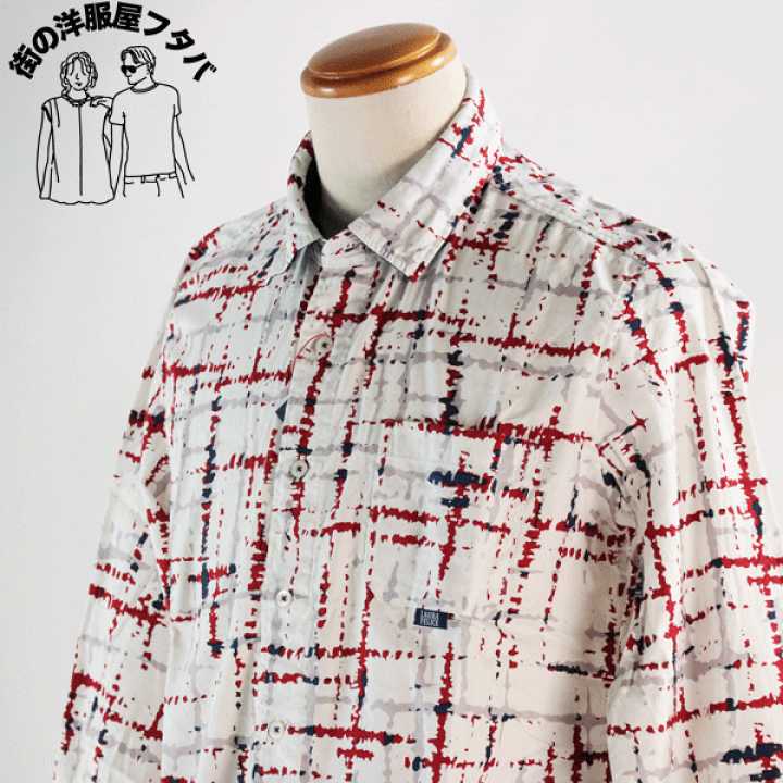 街の洋服屋フタバ 長袖シャツ ラウラフェリーチェ 48-50サイズ