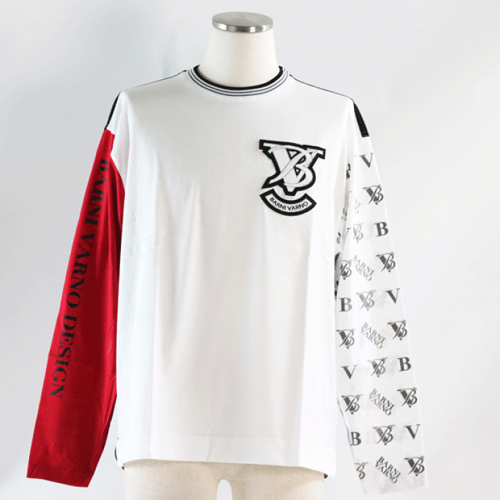 楽天市場】＼夏プレミアムSALE／バーニヴァーノ 長袖Tシャツ LL