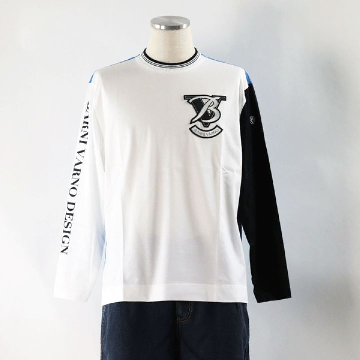 楽天市場】＼夏プレミアムSALE／バーニヴァーノ長袖Tシャツ LL