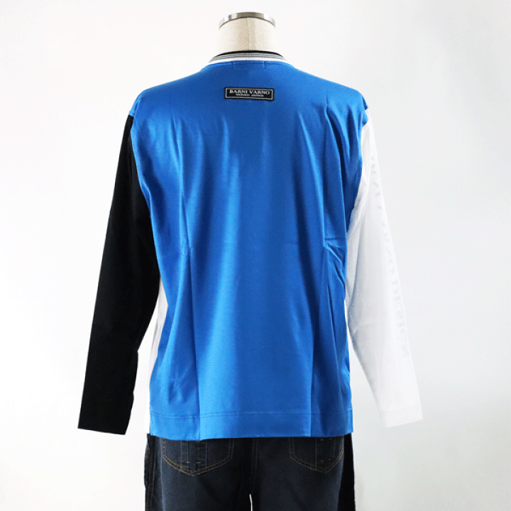 楽天市場】バーニヴァーノ長袖Tシャツ M-Lサイズ bss-ntn5036 LT ロゴ