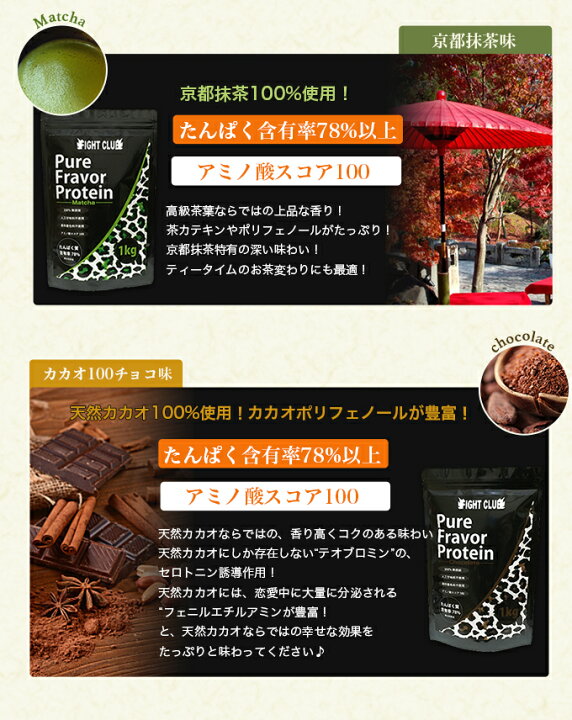 楽天市場】香りの柚子味 無添加無加工の味付きプロテイン1kg×5個 送料 