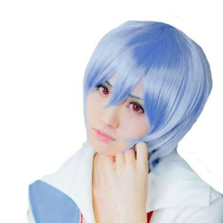 楽天市場 コスプレウィッグ 水色髪 アクアブルーショート ショートウィッグ 水色ウィッグ ストレート 耐熱ウィッグ フルウィッグ オールウイッグ カラーウィッグコスプレイヤー ハロウィン 仮装 アニメ キャラクター イベント コミケ かつら Ss Flopsy Mart