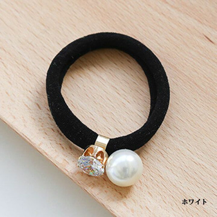【お買い物マラソンP2倍】レディースヘアゴム 髪飾り アクセサリー パール パールゴム パール仕様 コットンパール 一粒パール おしゃれ 大人 大人っぽい ヘアアクセサリー ヘアアクセ ゴム 安い プチプラ 可愛い かわいい 人気 髪ゴム 飾り付き Flopsy mart 送料無料☆お買い得☆おしゃれでかわいい☆プチプラ☆パール☆ヘアゴム☆Rブラウン