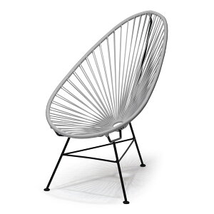 ACAPULCO CHAIR NEUTRAL GRAY�@�i�A�J�v���R �`�F�A�[ �j���[�g�����O���[�j �y���������z �y�|�C���g11�{�z