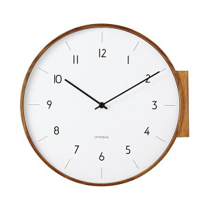 AARNO WALL CLOCK BROWN�@�i�A�[���m �E�H�[�� �N���b�N �u���E���j CL-4464BN �y���������z �y�|�C���g10�{�z �yIF�z