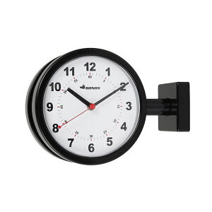 y_g DULTONz DOUBLE FACE CLOCK 170D BLACK@i_utFCXNbN 170D ubNj S624-659BK yz