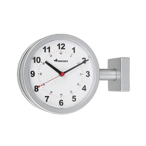 y_g DULTONz DOUBLE FACE CLOCK 170D SILVER@i_utFCXNbN 170D Vo[j S624-659SV yz