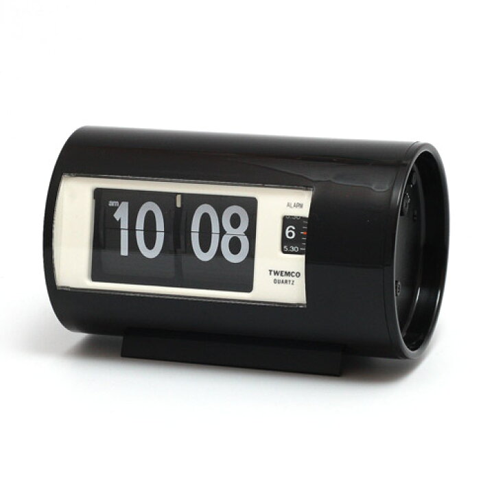 楽天市場】TWEMCO AP-28 PATAPATA CLOCK BLACK （トゥウェンコ AP-28 