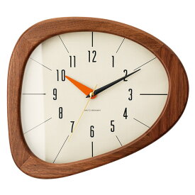 KINO WALL CLOCK BROWN　（キーノ ウォール クロック ブラウン） CL-3881BN 【送料無料】 【ポイント10倍】 【IF】