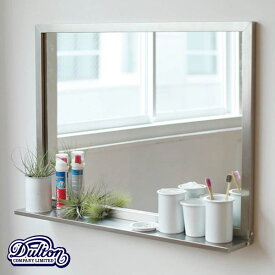 【ダルトン DULTON】 STAINLESS STEEL FLAME MIRROR WITH BRACKET　（ステンレス スチール フレーム ミラー ウィズ ブラケット） D19-0057 【送料無料】 【P10B-DT】