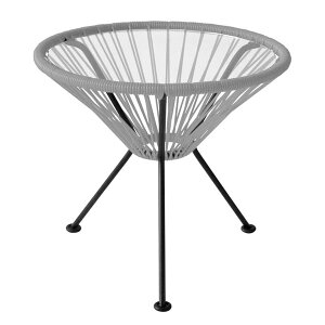 ACAPULCO SIDE TABLE NEUTRAL GRAY�@�i�A�J�v���R �T�C�h �e�[�u�� �j���[�g�����O���[�j �y���������z �y�|�C���g11�{�z