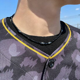 【お洒落にパフォーマンスを高める】ヘマタイト ブラックスピネル パワーストーン 磁気 ネックレス jn23 クラスプ仕様 芸能人 プロスポーツ選手も愛用する アクセサリー メンズ レディース 誕生日 プレゼント おすすめ ギフト 贈り物 京海堂