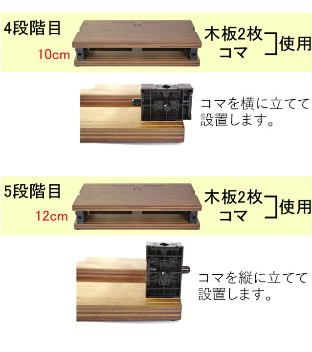 楽天市場】[ピアノ 補助] アシストスツール ASS-V (旧モデル) 単品 