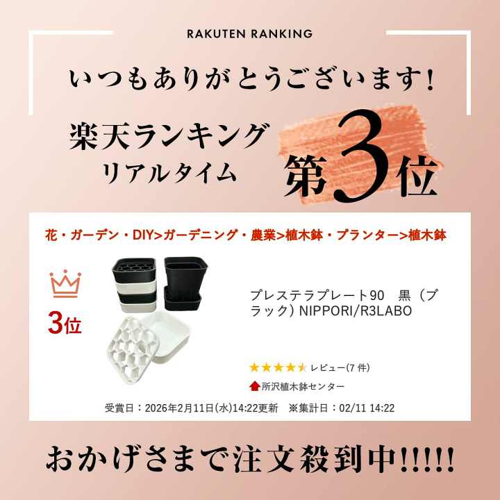 楽天市場】プレステラプレート90 黒（ブラック) NIPPORI/R3LABO : 所沢