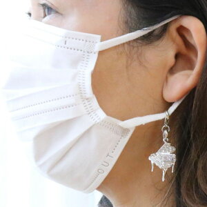 送料無料 マスクチャーム おしゃれ マスクピアス マスクイヤリング マスクアクセサリー ピアノ グランドピアノ 演奏会 発表会 バッグ コンクール 雑貨 ピアノコンサート マスク ネックレス