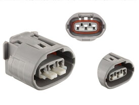 090型3極防水Fコネクタ（横一列）住友電装TS防水シリーズ（ターミナル・ワイヤーシール別売）