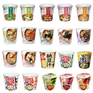 【新発売】四大メーカー カップみそ汁 24個セット マルコメ ヒカリ味噌 永谷園 旭松食品 関東圏送料無料