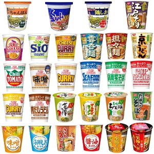 新着 にぎわい広場 日清 明星 大黒 マルタイ カップヌードル あっさりシリーズ含め 縦型カップ麺 24個セット 送料無料
