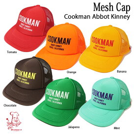 Mesh Cap Cookman Abbot Kinney 全6色 メッシュキャップ 帽子 COOKMAN クックマン アメリカ 西海岸