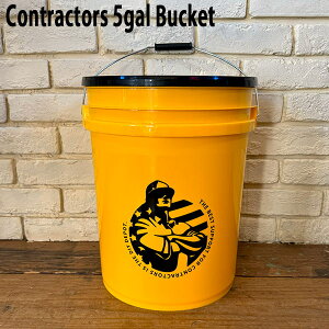 CONTRACTORS 5GAL BUCKET RgN^[5gal oPbg t^t DIY K[W CeA AJ