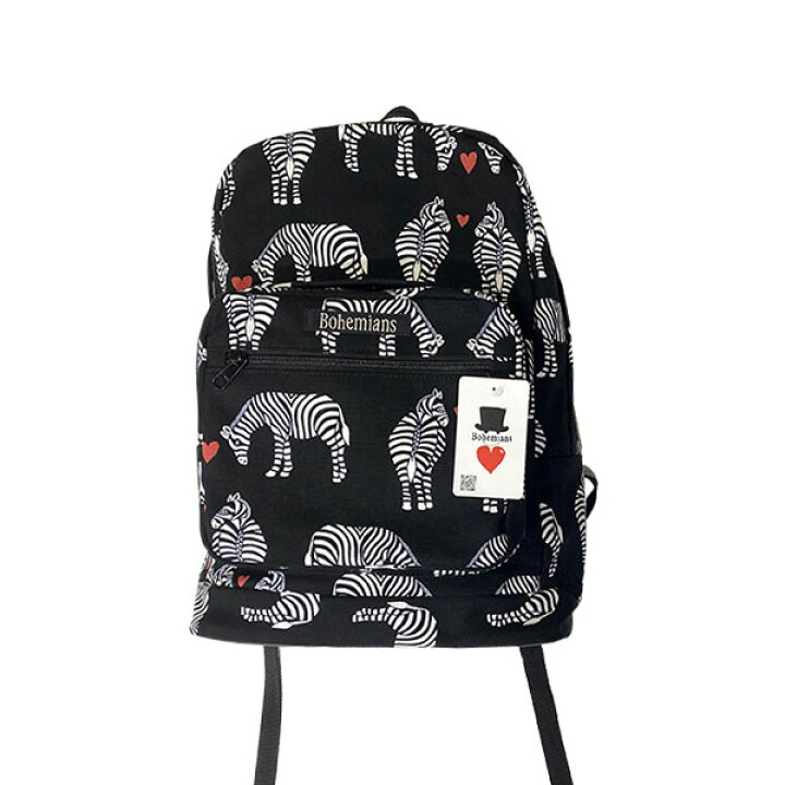 楽天市場】SMALL LOVE ZEBRA BACK PACK リュックサック BOHEMIANS 