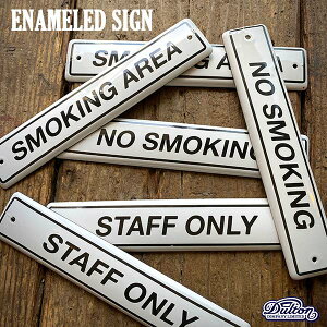 ENAMELED SIGN �G�i���� �T�C�� �S3��� ���� DULTON �_���g�� �Ŕ�