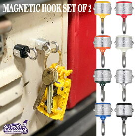 MAGNETIC HOOK SET OF 2 マグネティック フック 2セット 全8色 磁石 DULTON ダルトン